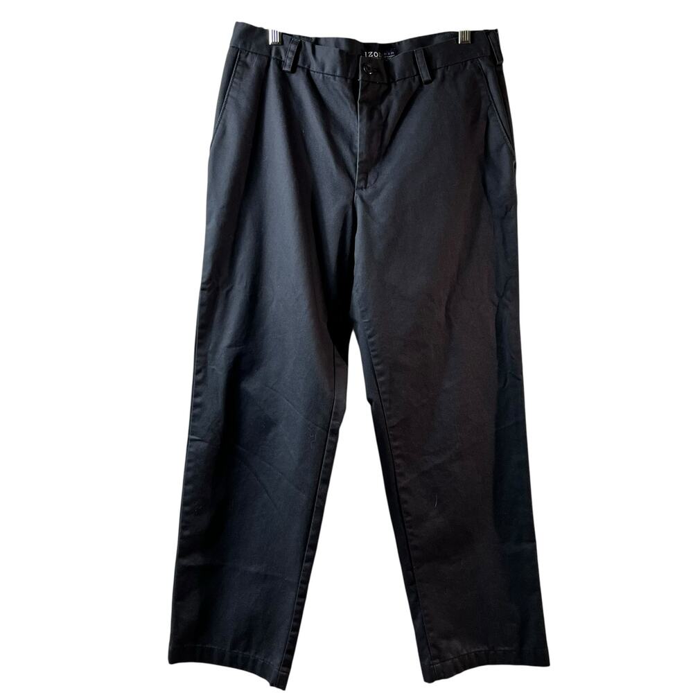 Izod American Chino Straight Fit Pants in Blue 34 x 30 (2940)